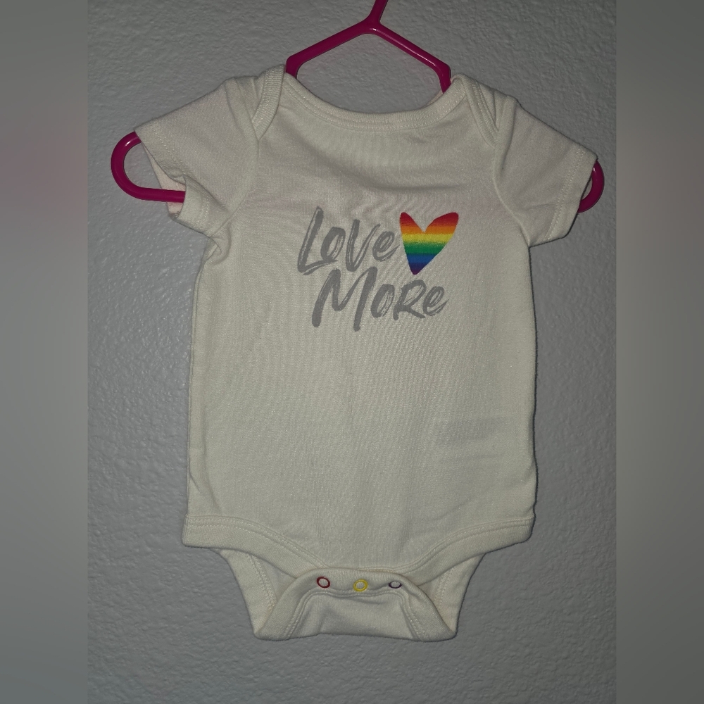 Newborn Cat & Jack Love More Onesie